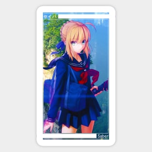 Saber (Fate Series) Sticker